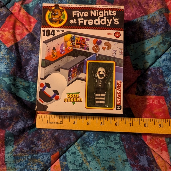 Five Nights At Freddy’s Prize Corner 12691 Construction Building Set Marionette - Picture 15 of 16